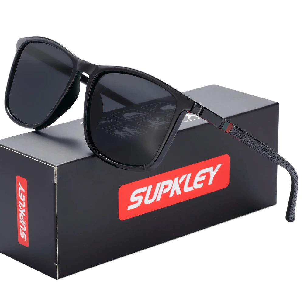 SUPKLEY Sports Polarized Sunglasses For Men Women Sun Glasses with UVA&B Protection Comfort Eyewear Accessory