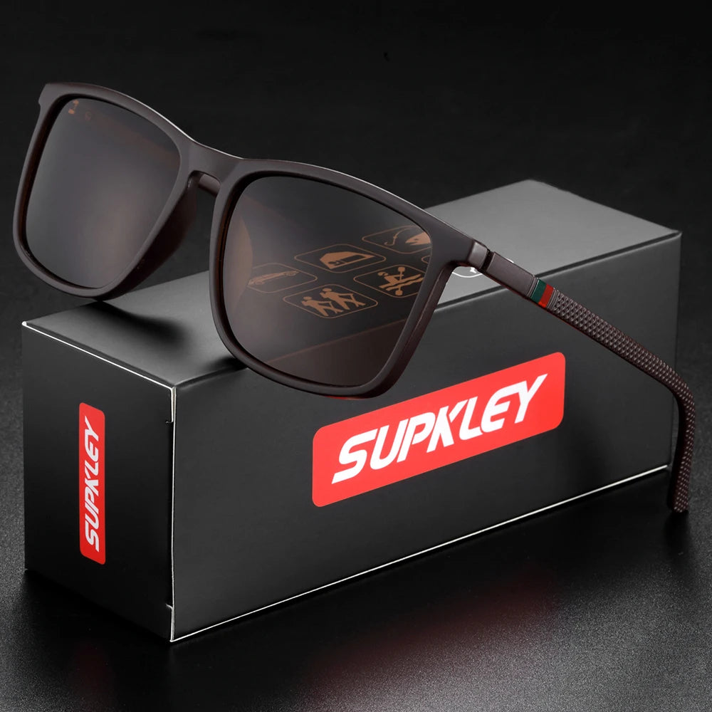 SUPKLEY Sports Polarized Sunglasses For Men Women Sun Glasses with UVA&B Protection Comfort Eyewear Accessory