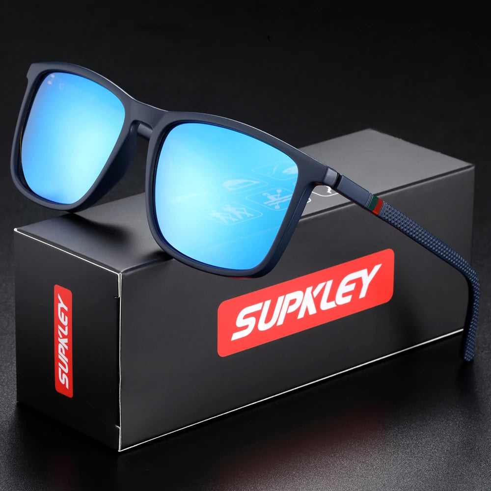 SUPKLEY Sports Polarized Sunglasses For Men Women Sun Glasses with UVA&B Protection Comfort Eyewear Accessory