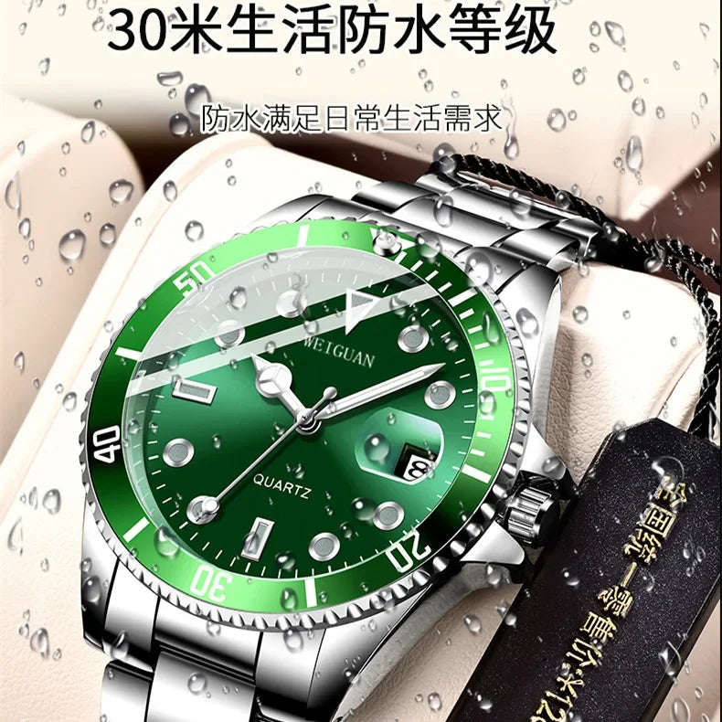 Green Water Ghost Automatic Mechanical Watch Men's Watch