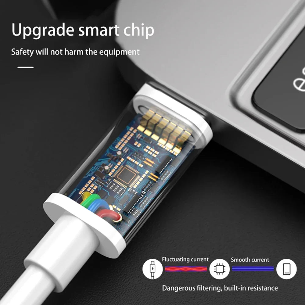 30W Fast Charging Cable For Apple iPhone 14 13 12 11 Pro Max Mini USB C Quick Cable For X XR XS 8 7 14 Plus SE Phone Accessories