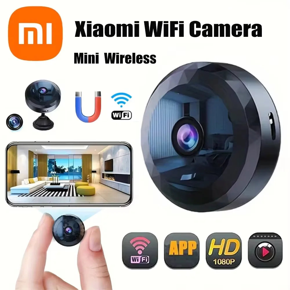 Xiaomi Wireless A11 Camera Mini WiFi Monitoring 1080P HD Video Security Camera Rechargeable Battery Motion Detection Camera New