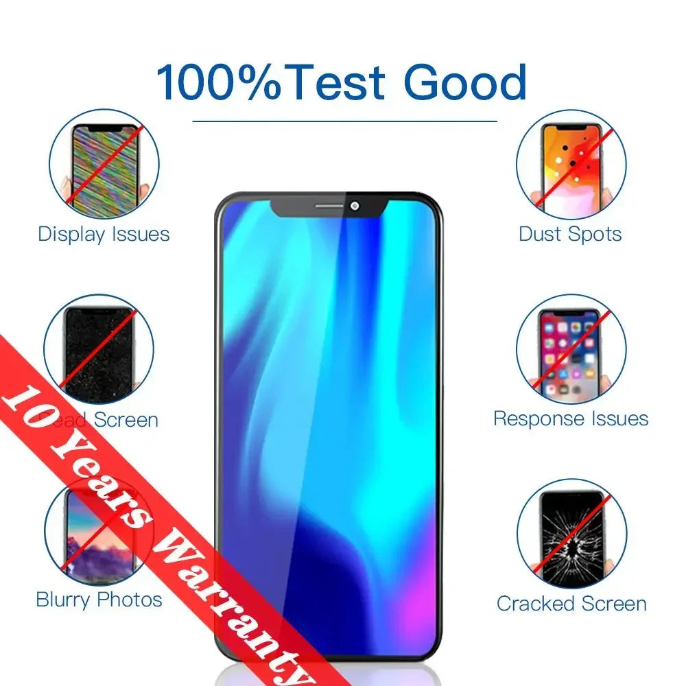 PINZHENG High Quality Display INCELL LCD OLED OEM AMOLED For iPhone XS MAX X XR 11 12 13 MINI PRO PROMAX Screen Replacement