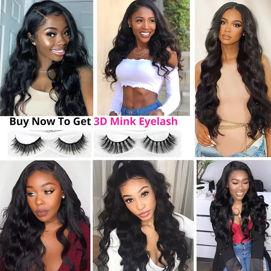 Cabelo brasileiro 100% Unprocessed Virgin Human Hair Weave Bundles 30Inch Long Body Wave Hair Extensions