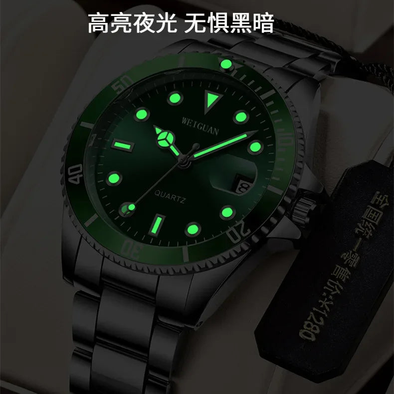 Green Water Ghost Automatic Mechanical Watch Men's Watch