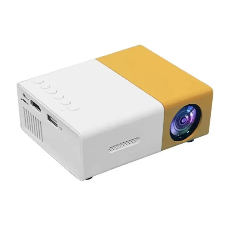 2024 New YG300 Mini LED Projector Yg300 Upgraded Version 1000 Lumen 320x240P HDMI-compatible USB Audio Home Media Player Beamer