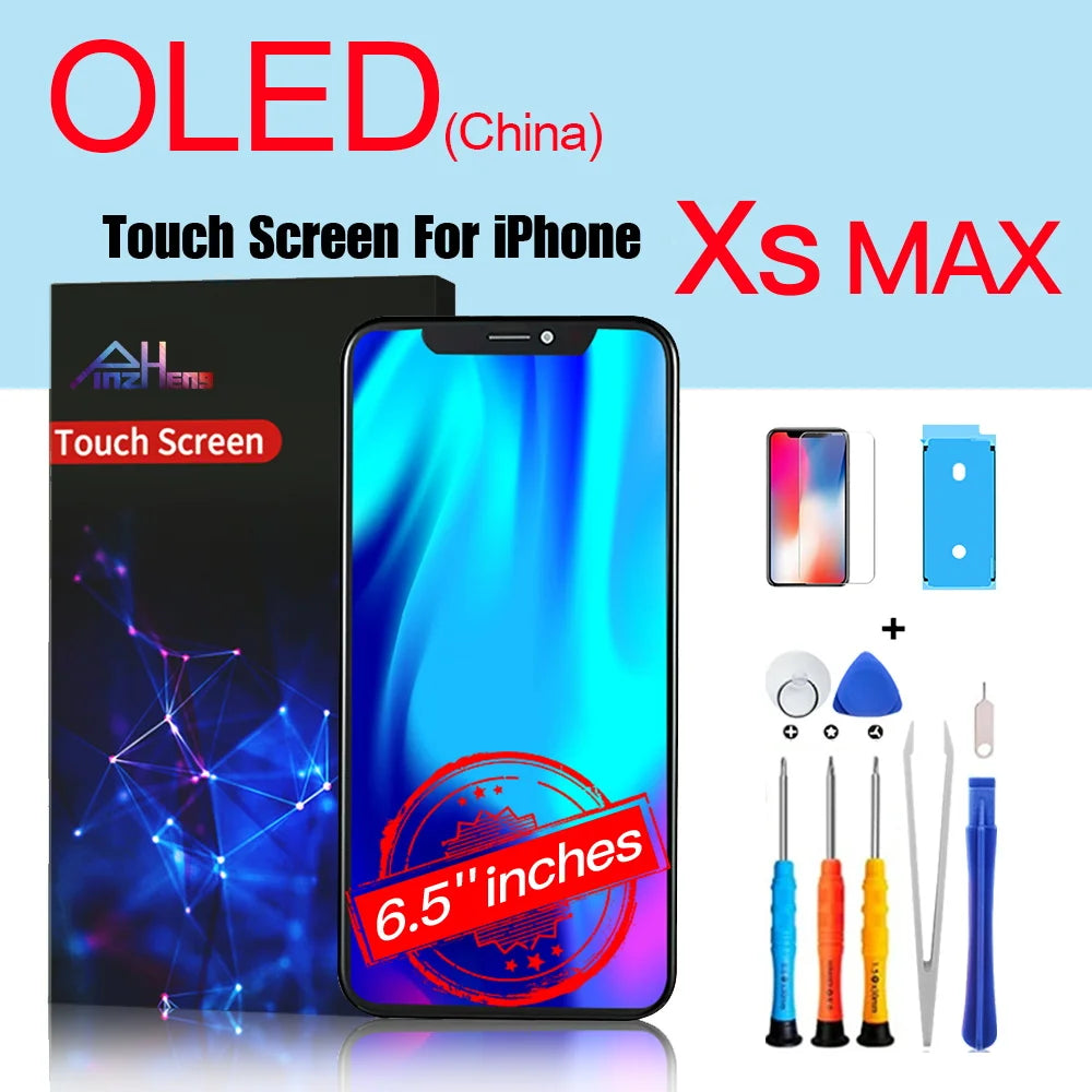 PINZHENG High Quality Display INCELL LCD OLED OEM AMOLED For iPhone XS MAX X XR 11 12 13 MINI PRO PROMAX Screen Replacement