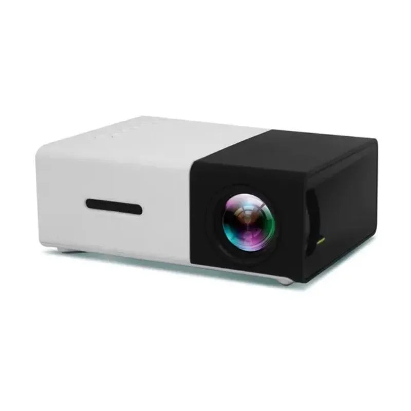 2024 New YG300 Mini LED Projector Yg300 Upgraded Version 1000 Lumen 320x240P HDMI-compatible USB Audio Home Media Player Beamer